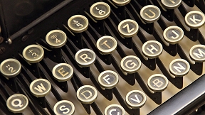 Wallpaper Tastatur Schreibmaschine antik