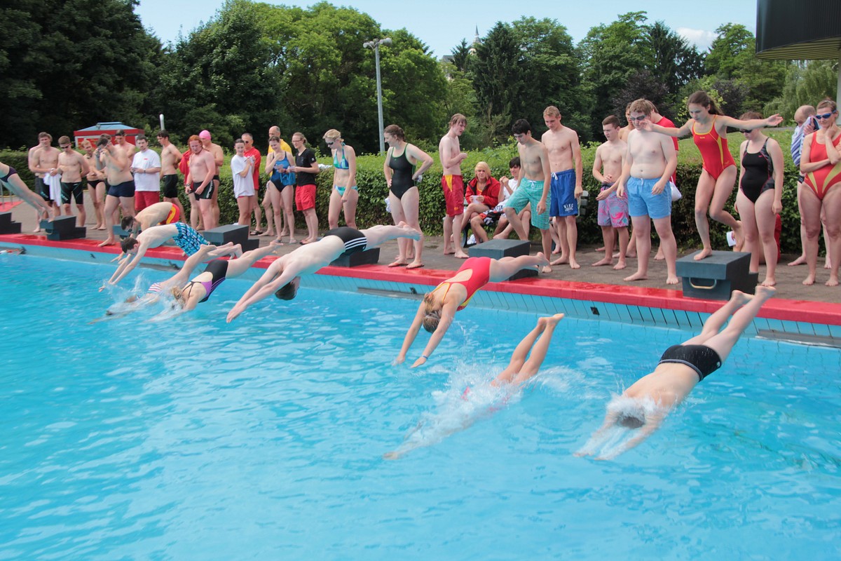 Schwimmen bei der DLRG